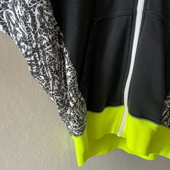 Nike Club Aop Full Zip Splatter Print Hoodie Size Small - Picture 4 of 8